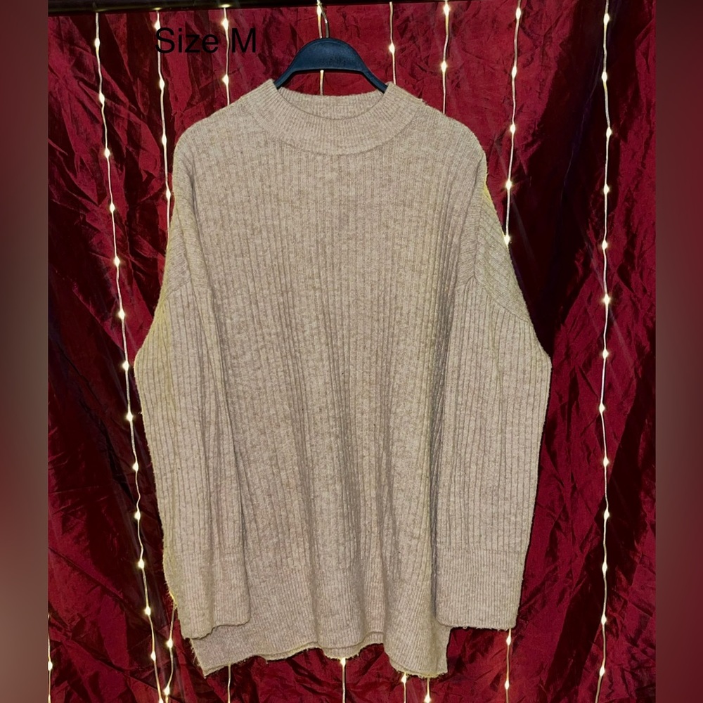 Sweater over sized